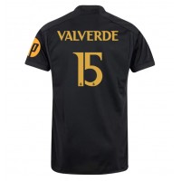 Dres Real Madrid Federico Valverde #15 Rezervni 2023-24 Kratak Rukav